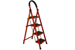 4 Basamaklı Metal Merdiven