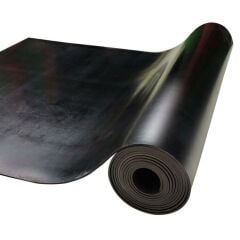 Lastik Levha 10 mm Saf (En: 1 Metre Boy: 0,50 Metre)