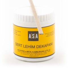Gümüş Kaynak Dekapan Asa-Flo 500 gr +Gümüş Kaynak Teli %10 2 mm (5 Adet)