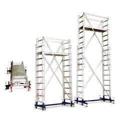 Alüminyum İskele 5 Metre Teleskopik (FMI.01) (2,5x2=5 Metre)