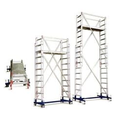 Alüminyum İskele 8 Metre Teleskopik (FMI.14) (4x2=8 Metre)