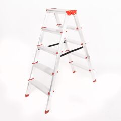 Alüminyum Çift Çıkışlı 5 Basamaklı Merdiven (109 cm) (ACCM.03)