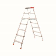 Alüminyum Çift Çıkışlı 7 Basamaklı Merdiven (157 cm) (ACCM.05)