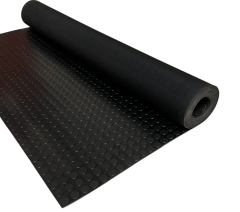 Lastik Levha Puanlı Siyah 1,40 (En: 1,4 Metre Boy: 1 Metre)