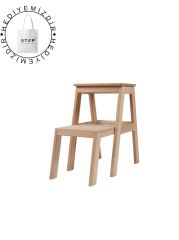 STEP KARYA İKİ BASAMAKLI MASİF TABURE MERDİVEN (YÜKSEKLİK 55 CM)